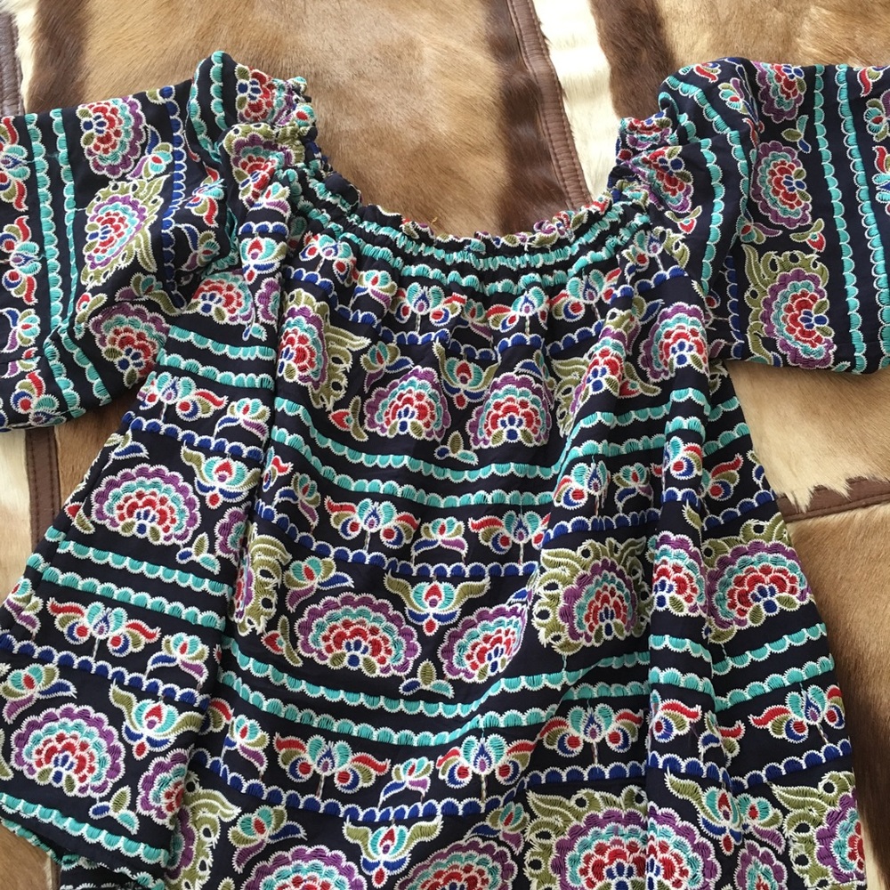 Aqua brand off shoulders top